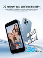 SERVO 15SE Super Mini Smartphone Android System 2GB+16GB Play Store Wifi Dual SIM 3.0" Small Pocket Cheap Smart Phones 3G WCDMA