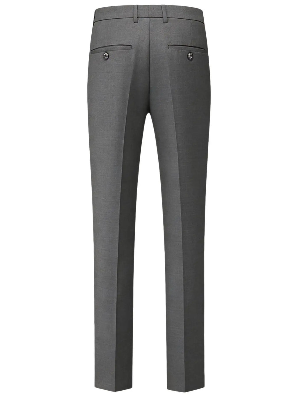 Men's Burgundy 2-Piece Suit Set (Blazer + Trousers Only, No Vest Included),Slim Fit Formal Business Wedding Party Jacket & Pants