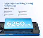 Global Version DOOGEE Note59 Pro+ 5G Smart phone Android 15 6250mAh Battery 6.75'' 120Hz Screen 12GB 512GB AI Camera Cell Phone