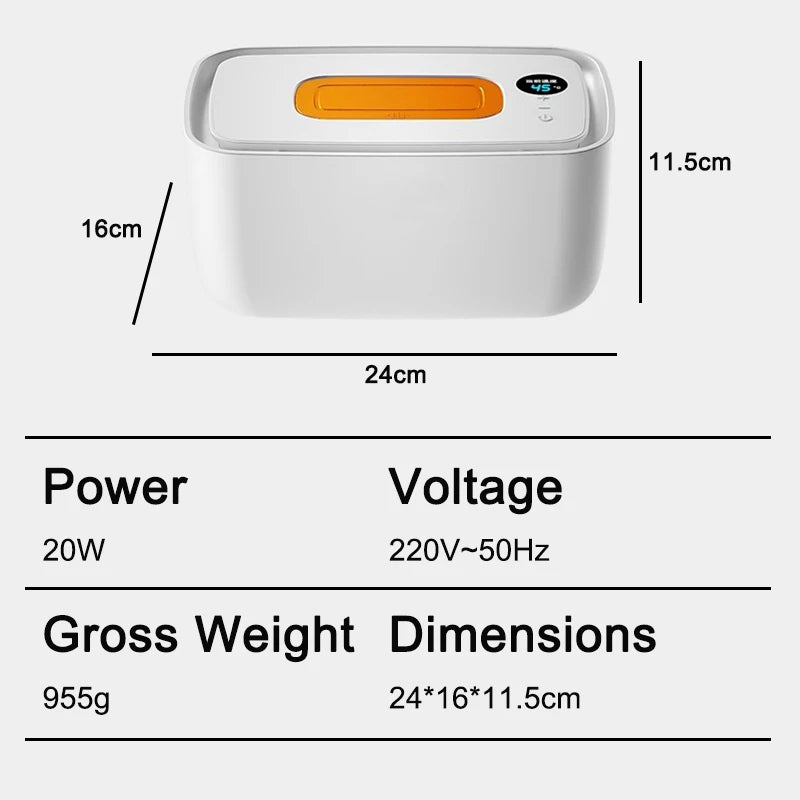 Portable Baby Wipes Heater Wet Towel Dispenser Thermostat Warmer Tissue Paper Case Napkin Electric Heating Insulation Display