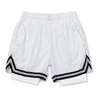Children's basketball shorts cropped shorts trendy and loose summer pants wearing large shorts for training quick drying fitness