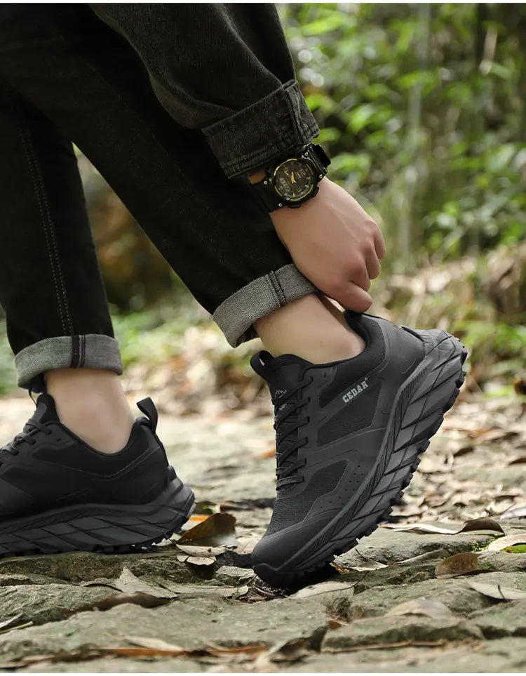RAN Hiking Shoes Men waterproof Anti slip trekking Climbing Mountaineering Women Lightweight Outdoor sneakers ankle travel Shoes