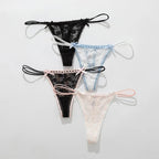 Lace Bow Panties sexy female lingerie Daily Wear Home Wear Solid underwear women Low Waist Panties Breathable трусы женские