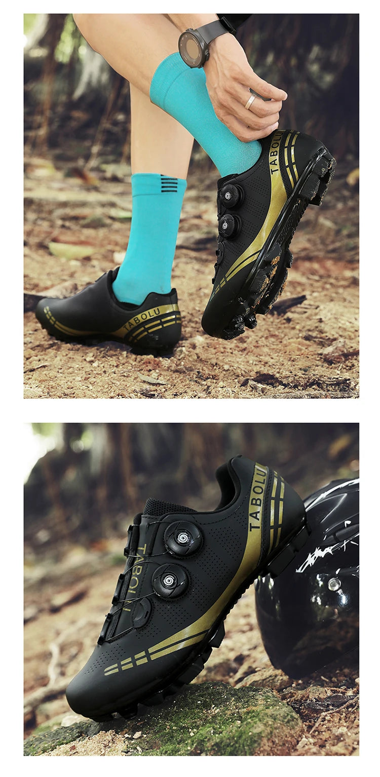 Cycling Shoes updated model MTB Bike Men Racing Contest Self-Locking Speed Bicycle Sneakers Women Spd Cleats Cycling Footwear