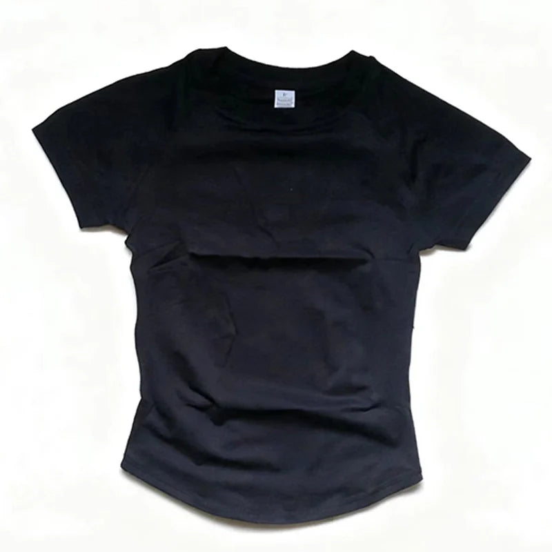 Short Sleeve Gym Top Women Clothes Yoga Top Seamless Sports Shirt Light Weight Fitness Workout Tee Sports Tops Active Wear Femme