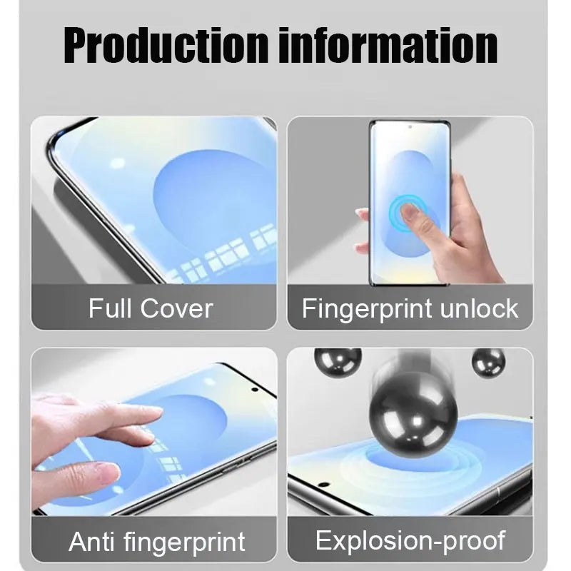 3PCS Tempered Glass for Samsung Galaxy A16 A36 A56 A06S A26 Screen Protector for Samsung A55 A35 A25 A15 A05S A54 A34 A53 A14 5G Secondary image