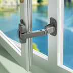 Updated Baby Window Safety Lock, Childproof Window Restrictor for UPVC, Adjustable Winodw Guard for Wooden, Metal Frames