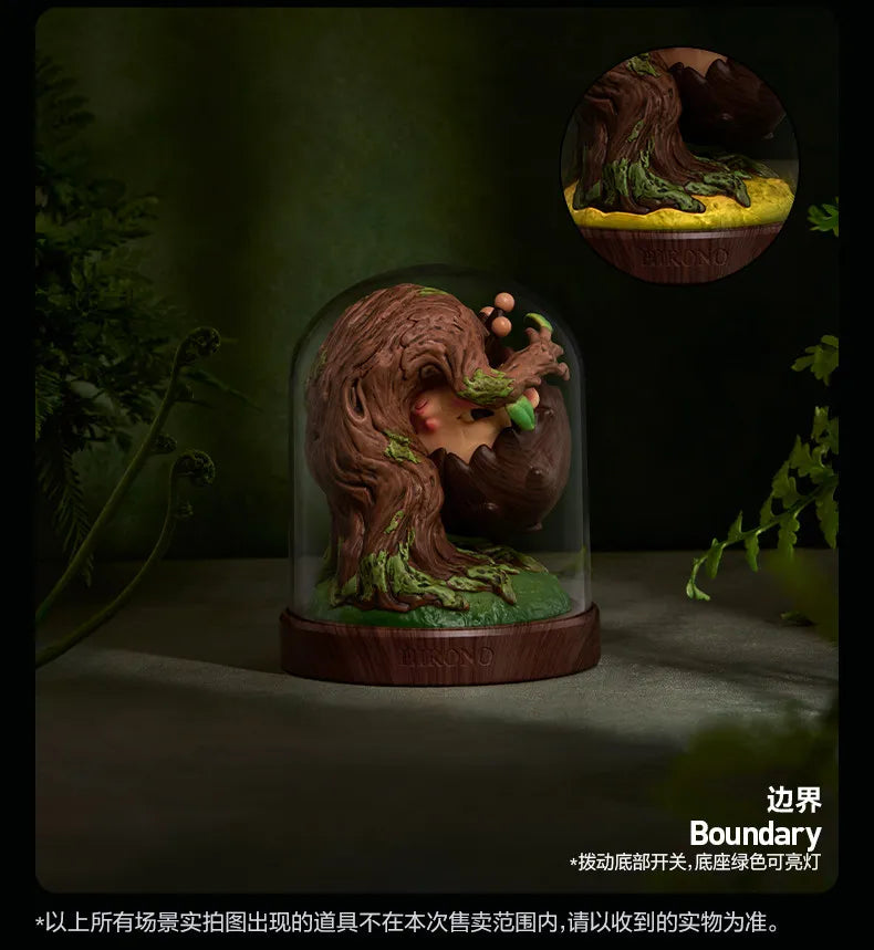 POP MART Hirono TAMED WILDGRASS Series Mystery Box Genuine Blind Box Guess Toys Bag Ornament Figurines Home Decor Desktop Dolls
