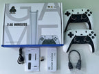 4K HD 64G Video Game Console: M15 Game Stick with 40000+ Classic Arcade Games, Dual Wireless Gamepads Two-Player TV System