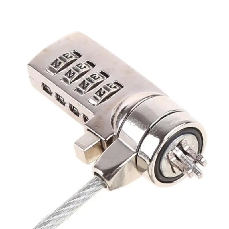 Laptop 4 Digit Combination Security Lock Cable Chain Anti-Theft Lock Replacement Q81E Secondary image