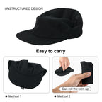 VOBOOM Unstructured Lightweight Baseball Cap Flat Brim Breathable Quick Dry Outdoor Sports Hat for Men and Women