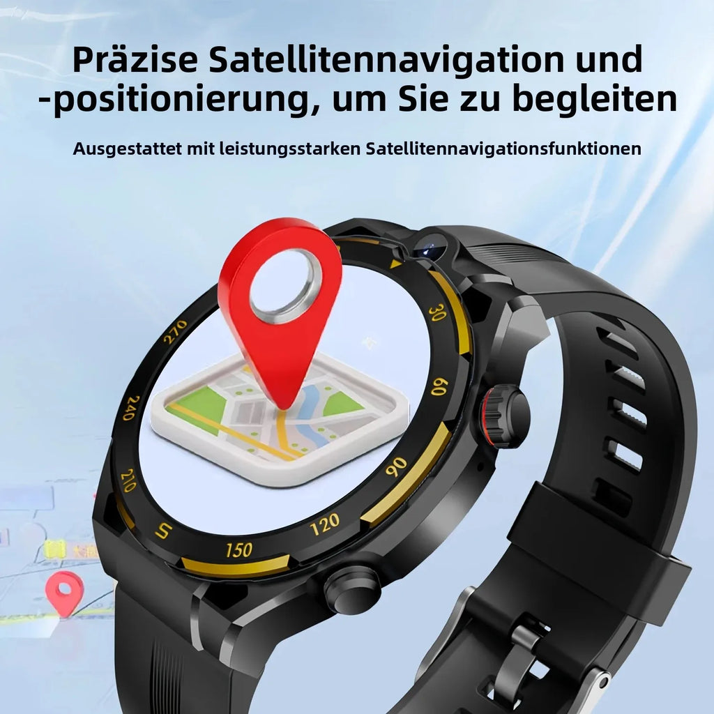 2026 New Smartwatch, Wireless Call, AI Voice, 40+ Sports Modes, Outdoor Fitness, Long Battery, Music & Message Alert, Unisex Gif