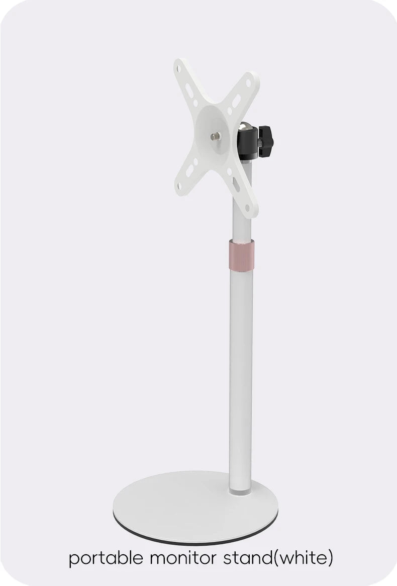 Artpowers VESA Monitor Desk Mount Single Monitor Stands Freestanding fits 13'' to 18'' Computer Screen with Height Adjustable