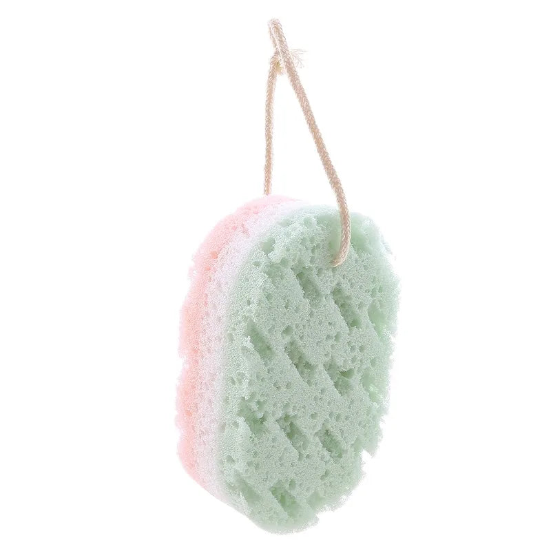1-5PCS Soft Shower Sponge Ball Gentle Exfoliator Massage Cleansing Brush For Daily Body Skin Care And Bathing Use