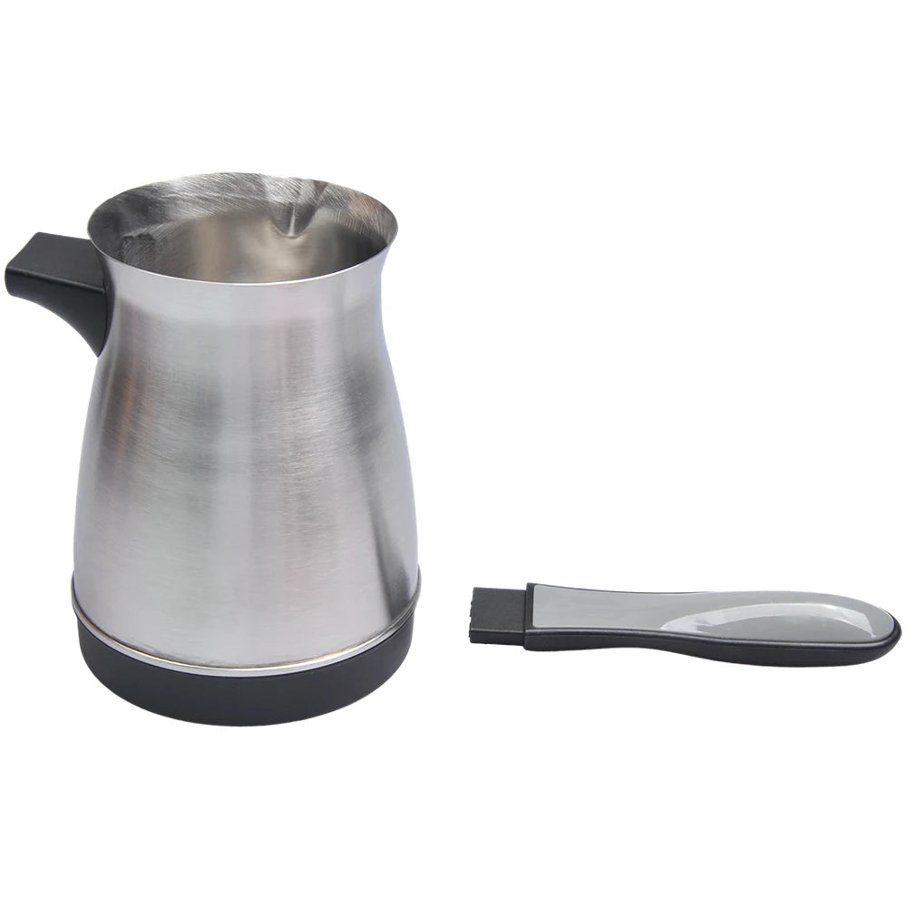 500ML Turkish Electric Kettle Portable Stainless Steel Teapot Water Boiler 220V Home Tea Pot Coffee Maker Machine 5 Cup 주전자 전기포트