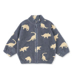 2026 KS Brand Winter Baby Girls Boys Lambswool Cherry Jackets Kids Clothes Boys Sequin Cartoon Outerwear Children's Coats 1-9Yrs