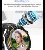 2026 New Smartwatch, Wireless Call, AI Voice, 40+ Sports Modes, Outdoor Fitness, Long Battery, Music & Message Alert, Unisex Gif