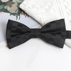 1PCS Bow Ties Butterfly Party Wedding Men Tie Black Adjustable Bowknot Bowtie Classic Butterfly Adult Accessories Business Gift