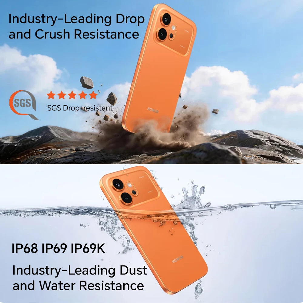 HONOR 600 5G,EU Version, 5G Smartphone, 200MP Ultra-clear Night Camera, OIS,6400mAh Battery,IP68 IP69 IP69K, 8000nits Ultra Bright Display,Dual Card