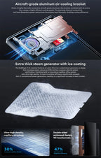 REDMAGIC 11 Air is equipped with a processor 8 Elite and RedCore R4, with a battery high capacity of 7,000 mAh, takes e