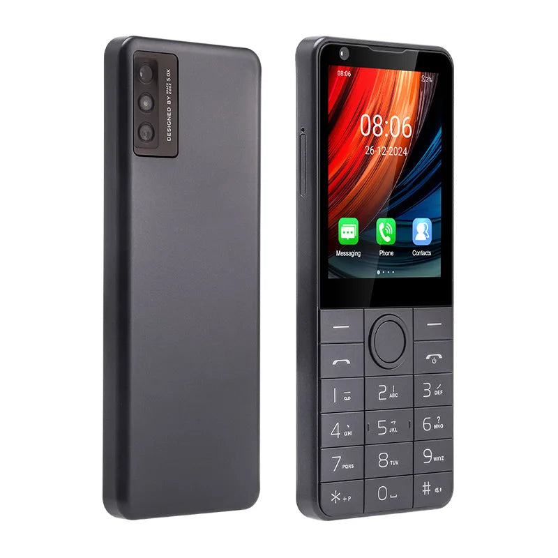 DOOV R77 Pro 4G Smart Touch Screen 2.8“ 3GB+32GB Android 5MP Camera Whatsapp Russian Multilingual Keyboard Smart Button Phone