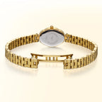 BERNY Gold Watch for Women Ladies Wristwatch Gold Quartz Jewelry Bracelet Set Minimalist Watch Multicolor Small Ladies Watches