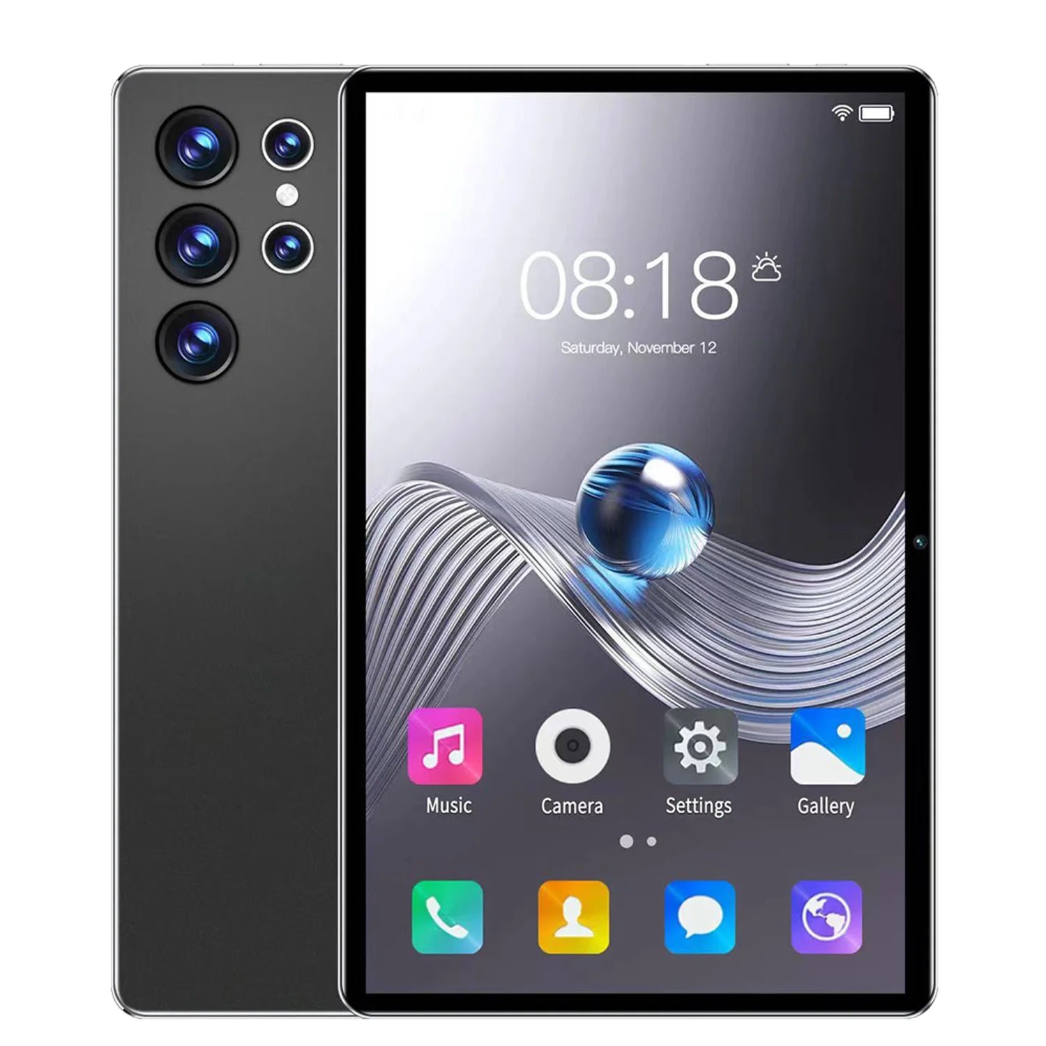 New Arrival 10.1 Inch Octa Core Android Tablets 6GB RAM 128GB ROM 4G Dual SIM Network AI Speed-up Tablet Bluetooth WiFi 6000mAh