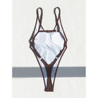 XS - L Backless Monokini Extreme String Mini Micro Thong Women Swimwear One Piece Swimsuit Female Bather Bathing Suit Swim V5820