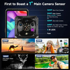 Ulefone Armor 28 Pro 5G AI Rugged Phone 6.67”AMOLED 64MP Smartphone 120W MTK Dimensity 7300 10600mAh 512GB ROM Mobile phone