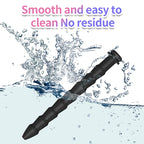 5 Sizes Curved Urethral Sound Penis Insert Stimulation Dilator Chastity Catheter Hollow Penis Plug With Stopper Sex Toys For Men