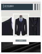 S-7XL Suit New (Blazer+ Vest + Pants) Korean Version of Slim-fit Work Clothes Fashion Business Men Casual Wedding Gentleman Suit