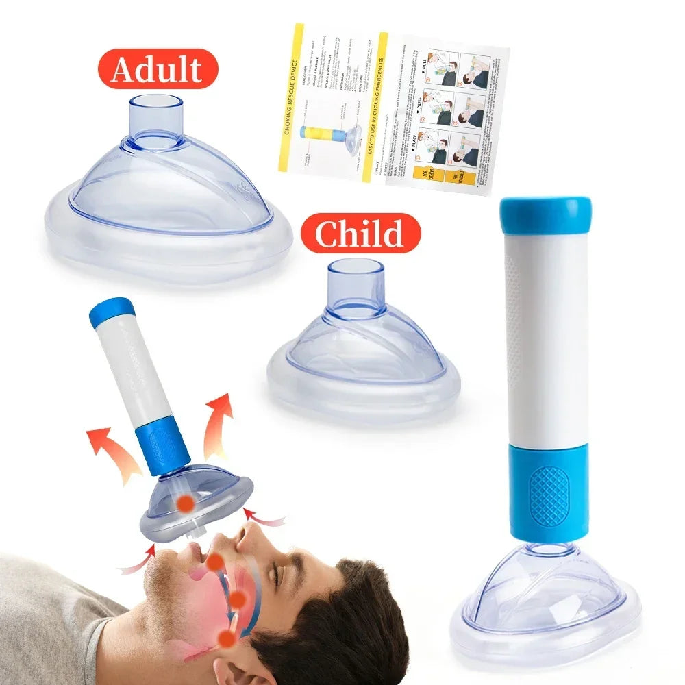 Protable Automatic Anti Asfixia Device,first Aid Kits Choking Rescue Device ,child&adult Emergency Sucker Asphyxia Rescue Tools