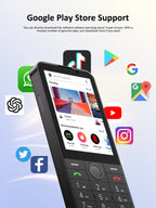 UNIWA F26 PRO 4G Touchscreen Smartphones Keypad Phone 3.5” Dual SIM Android 11 2GB+16GB 2850mAh Cellphone Whatsapp Google Store