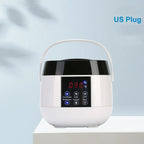 500ML Wax Heater Set For Body Hair Removal Unisex / Black And White Color Electric Display Screen Wax Heater / 200g Wax Beans