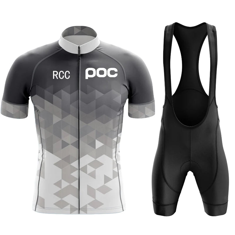 2025 Bike Shirts Summer Bicycle Clothing Men Road Bike Wear Racing Clothes Breathable Cycling Jersey Set Ropa Ciclismo Maillot