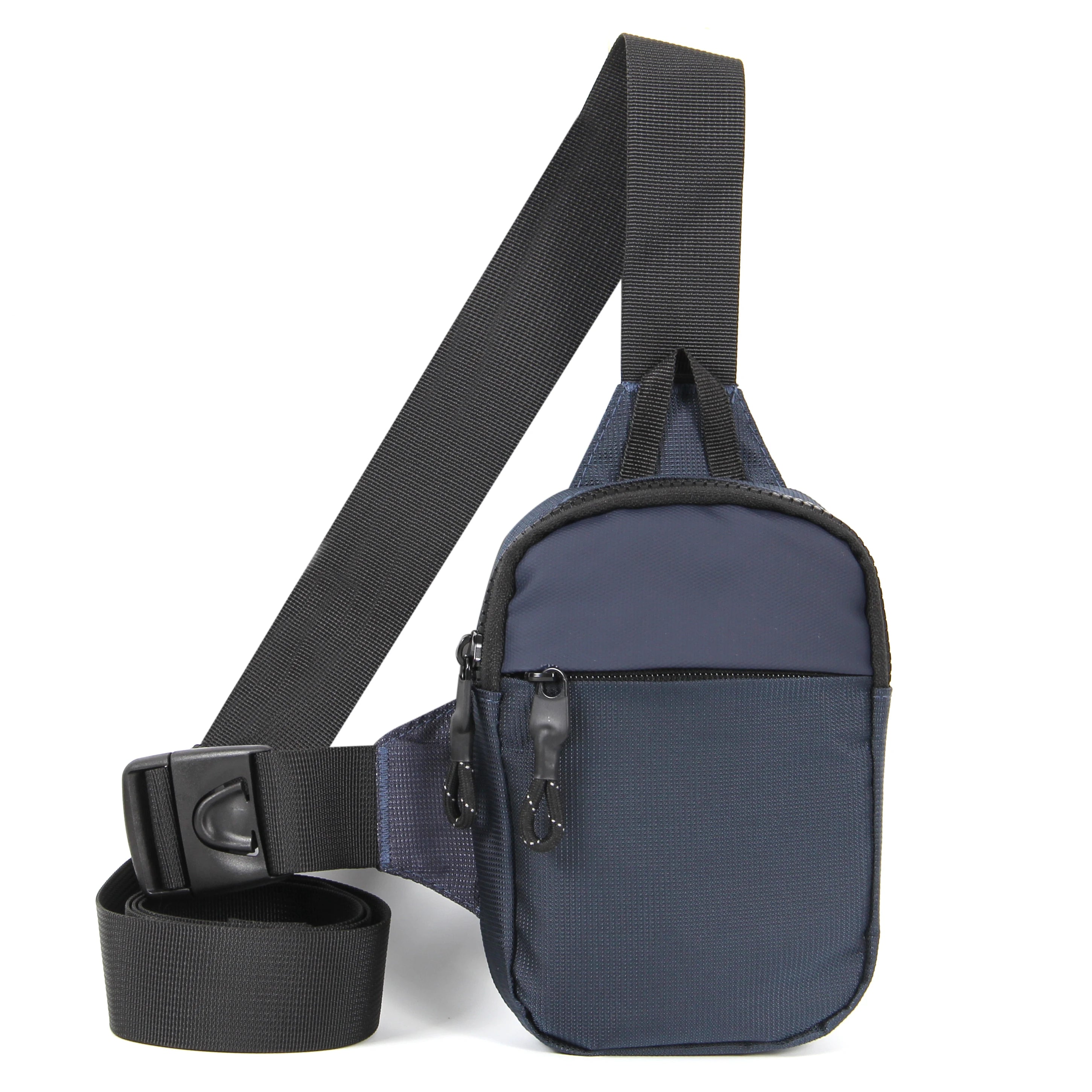 New chest bag for men and women's leisure, fitness, sports, crossbody bag, chest bag, casual men's bag, large capacity bag trend