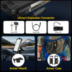 Ulefone Armor 27 Pro 5G Rugged Phone 10600mAh Smartphone 50MP Camera 64MP Night Android 15 Up to 24GB+256GB NFC Waterproof Phone