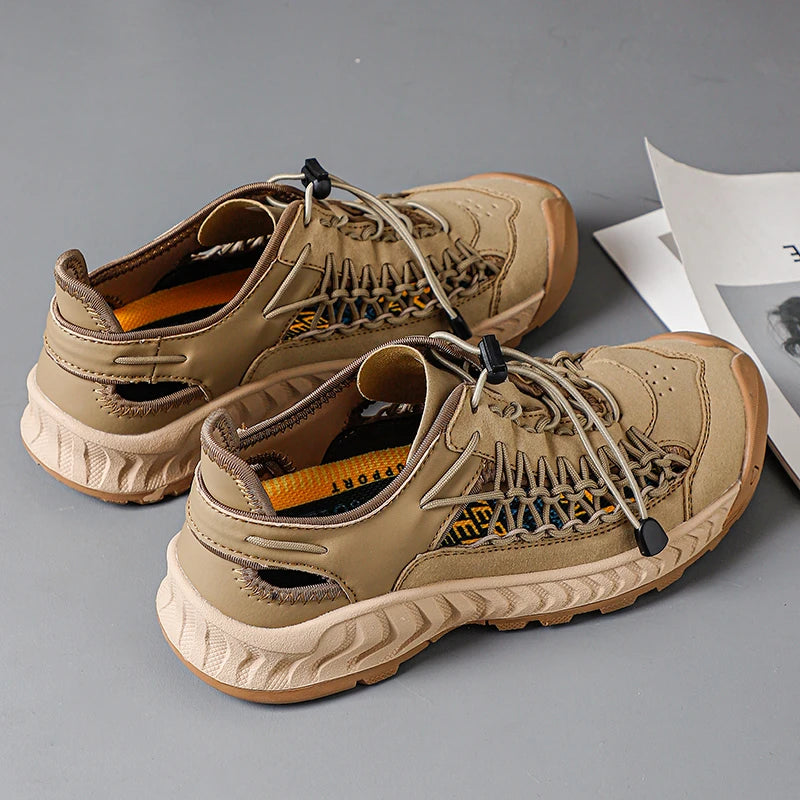 Classic Brand Summer Breath Trekking Sneaker Top Quality Wearable Mountain Climbing Shoe Unisex Anti Slip Outdoor Hiking Shoe
