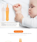 Baby Plastic Tweezers Nose Cleaner Tool Kids Safety Tweezers Cleaning Forceps Toddler Nasal Cavity Care Supplies Baby Essentials