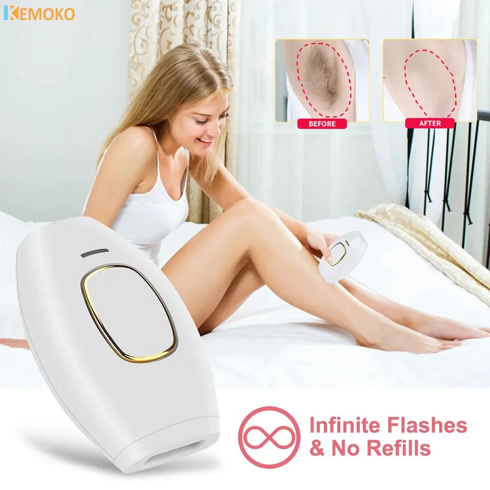 500000 Flash Painless Laser IPL Epilator Women Shaver Permanent Hair Removal For Body Face Bikini Underarm Hair Removal Machine Secondary image