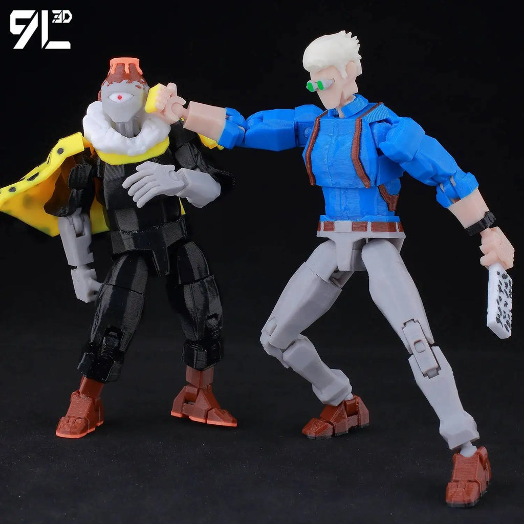 9L3D Lucky13 Gojo Sukuna Jujutsu Fushiguro Toji Gojo Satoru Action Figure Dummy13 T13 Multi-Jointed Collectible Toys Titan13