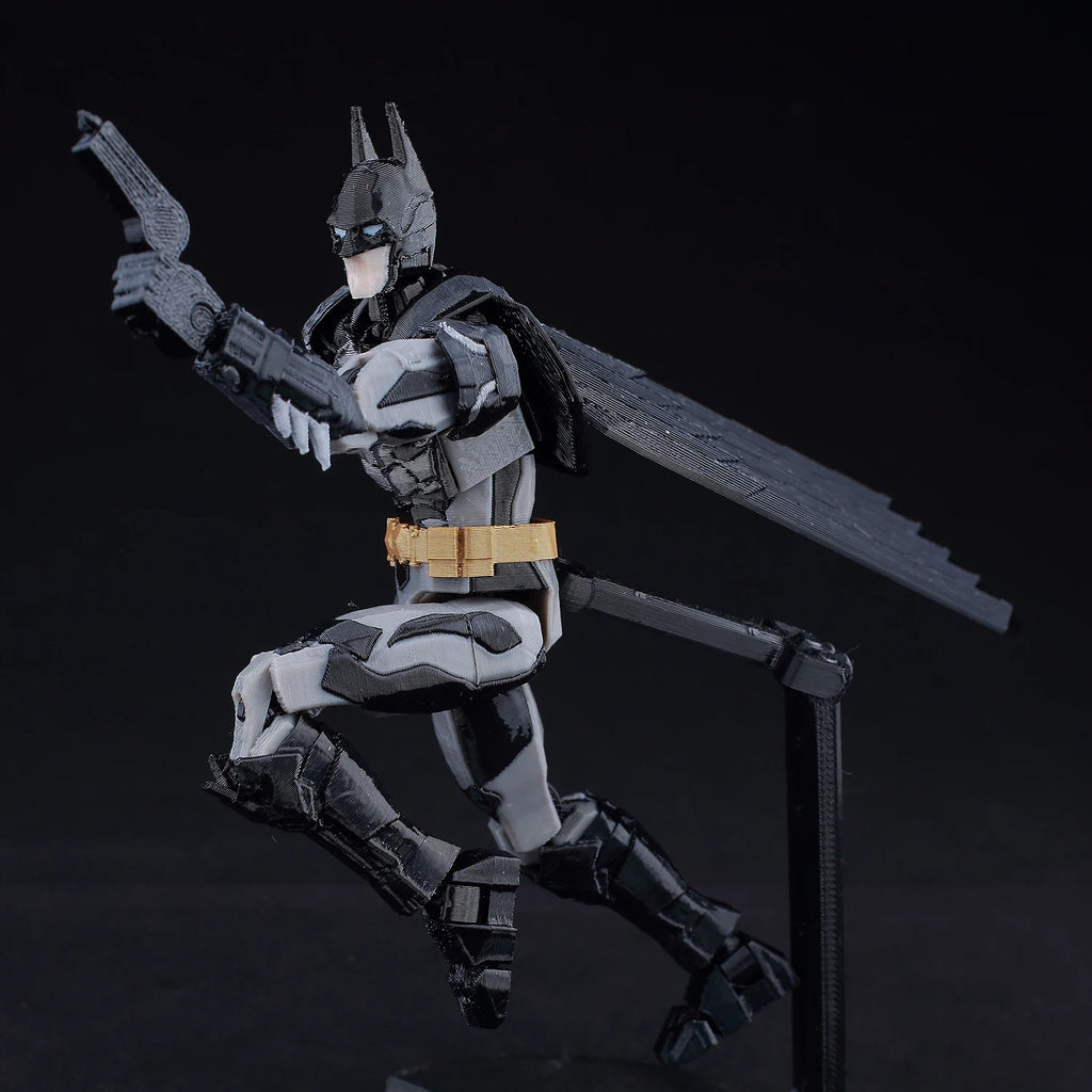 9L3D Printed Deadpool Wolverine Batman Spider-Man Venom Action Figures Dummy13 Lucky13 T13  Anime Model Toys Collectors Gifts