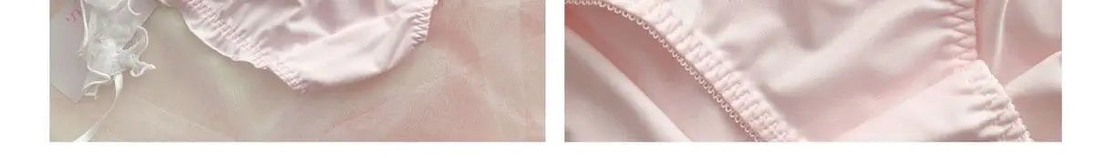 UK Trending! MOYISU Kawaii Lolita Bra Set Full Cup G Heavy Underwire Support Heavy Lace Thin Cup Pure Sexy Teen Lingerie Summer