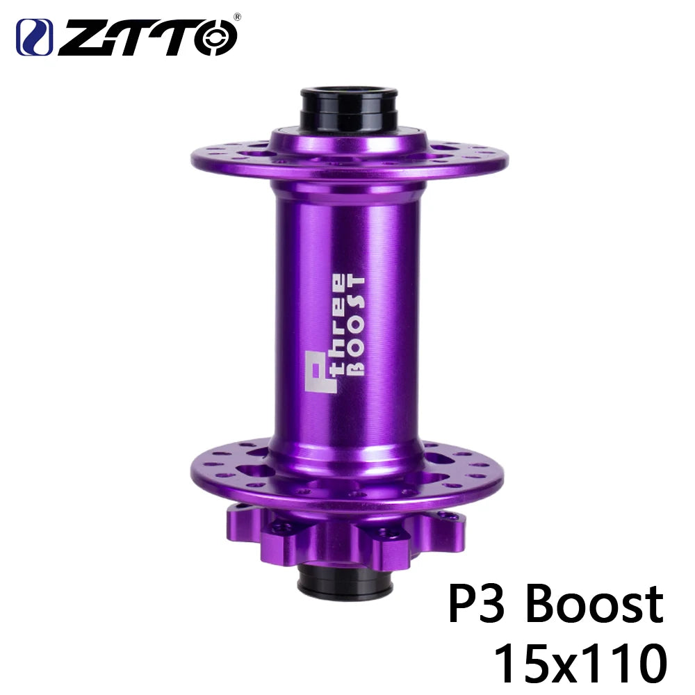 ZTTO MTB 32 Holes Disc Brake Hub Front Hub 6 Bolt Boost Hub 15x110 Thru Axle 15x100 32H Maza 9x100 QR Sealed Bearings