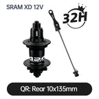 ARC MT088 MTB Hub 6 Pawls 180 Clicks Sealed Bearing Hub Front 9x100 15x100 Rear 10x135 12x142 Bicycle Cube 8 9 10 11 12 Speed