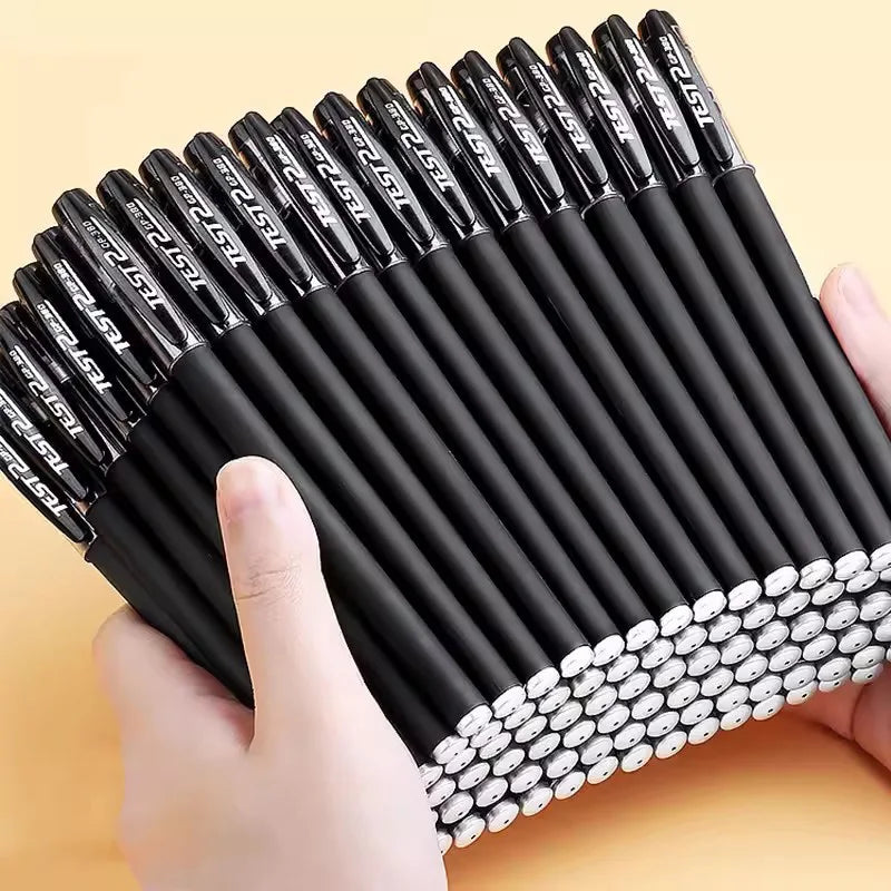 Gel Pens Set 0.5mm Black Blue Red Refill Gel Pen Bullet Tip School & Office Supplies Stationery Kawaii Accessories Stationery Main image