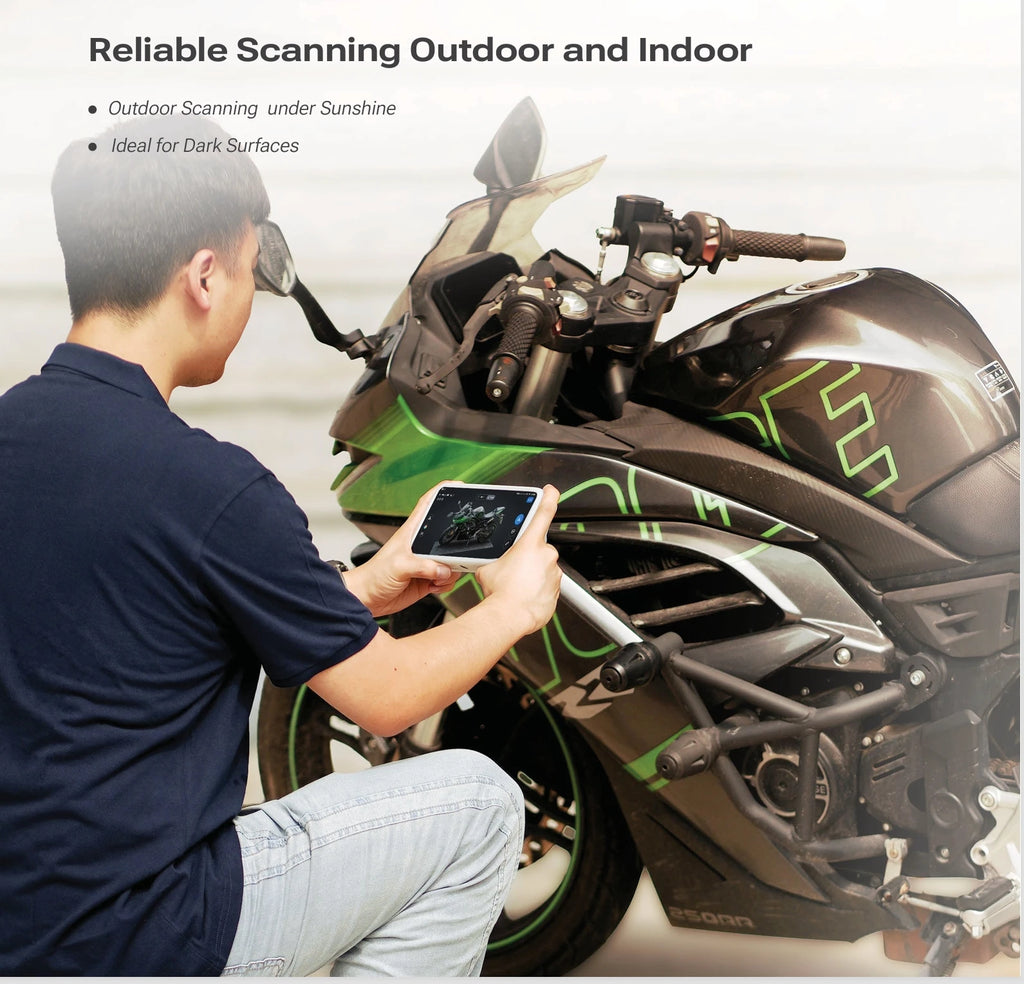 (Send Free 500 6-10nm Markers）Shining Einstar Vega 3D Scanner High-Precision 3D Fast ersatile Outdoor-Ready 3D Scanner