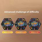 Kids Rope Knots Puzzle Board Game Color Line Twisted Connected Ropes Logic Thinking Table Game Parent Child Interactive Toy