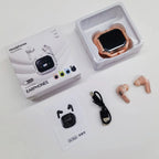 Translation Headphones with Touch Screen Wireless Bluetooth 5.4 Smart  Earphone HiFi Audio High Quality Transparent Case Headset