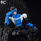 9L3D Lucky 13 Invincible Boy Conquer Omni Action Figure 3D Printed Anime Model Multi-Jointed Poseable Collectible Toy Gift Fan